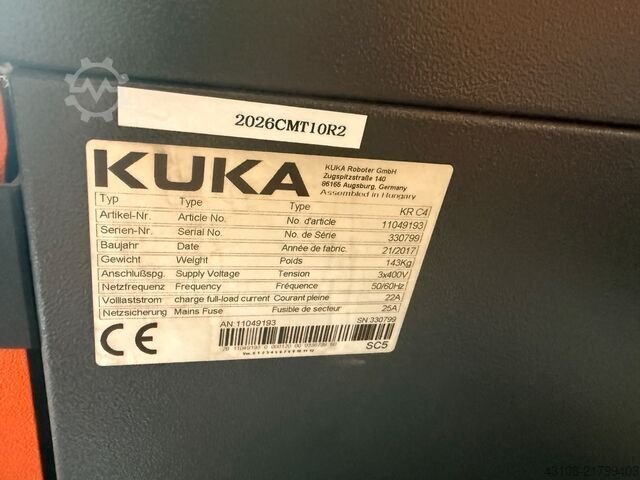 Welding robot KUKA KR 16 L8 arc HW