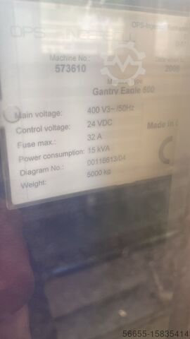 Senkerodiermaschine OPS INGERSOLL GENTRY EAGLE 500