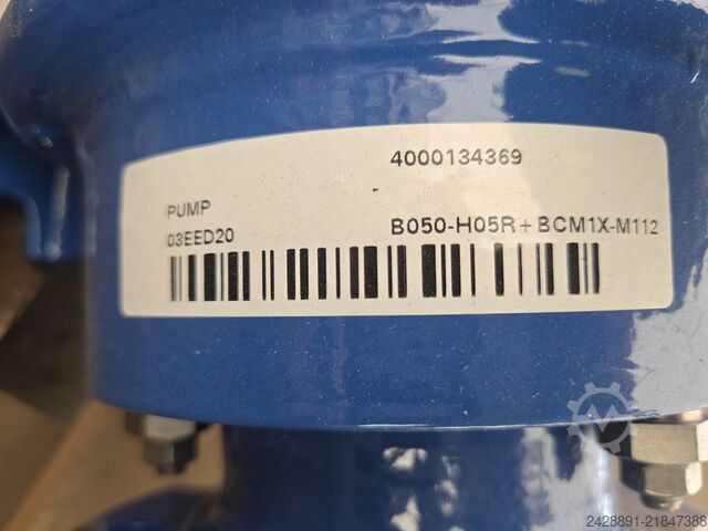 Pump with WEG motor no.5 Hidrostal B050-H05R + BCM1X-M112