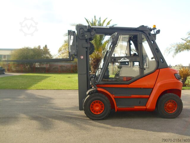 Gabelstapler Linde H60D-01-X396 TRIPLEX - ZVG/SS - KABINE/H