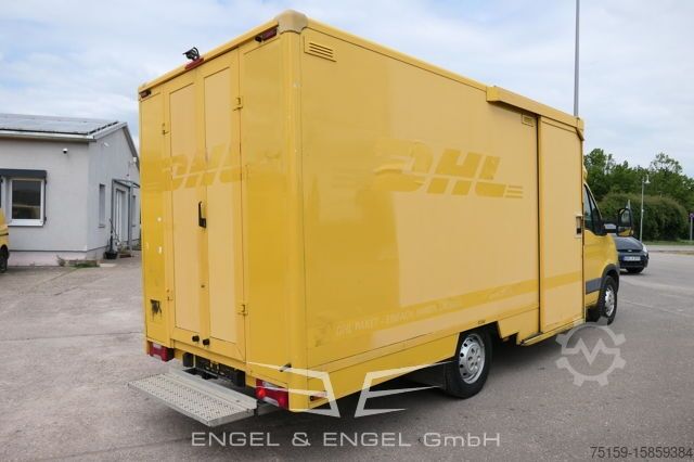 Transporter mit Koffer iveco Daily 35 S11 C30C AUTOMATIK KAMERA MAXI Regale LUFT DURCHGANG