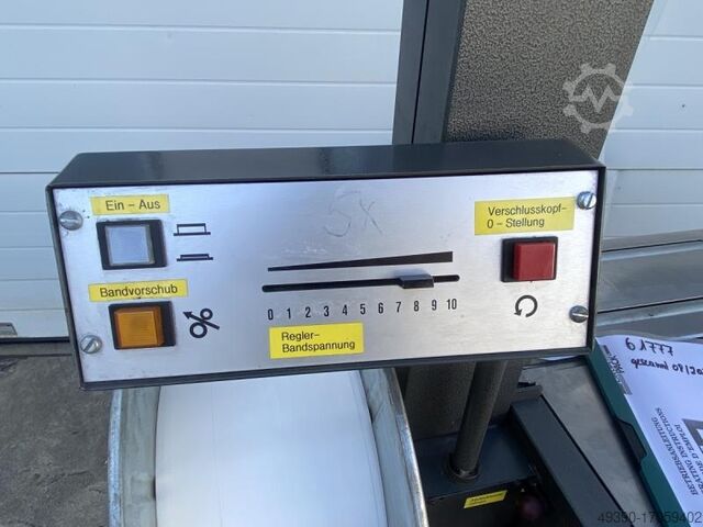 Umreifungsgerät, Umreifungsmaschine für Kunststoffband, Verpackungsmaschine, Umreifungsautomat für P ORGAPACK CT 2650