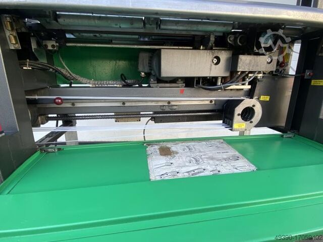 Strapping device, strapping machine for plastic strap, packaging machine, automatic strapping machin ORGAPACK CT 2650
