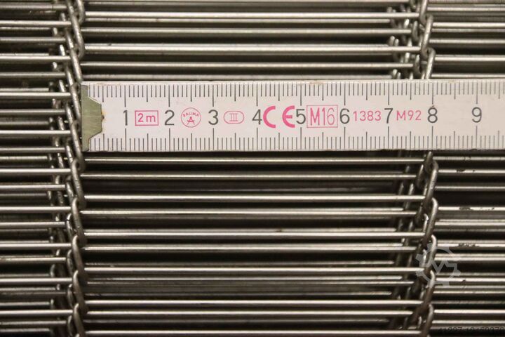 Conveyor belt link belt stainless steel unbekannt 600 x 5400 mm