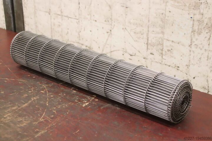 Conveyor belt link belt stainless steel unbekannt 600 x 3000 mm