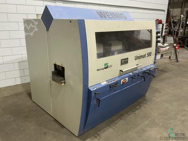 Four sided planers  Weinig Unimat 500 2005 Weinig Unimat 500