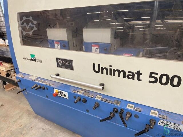 Four sided planers  Weinig Unimat 500 2005 Weinig Unimat 500