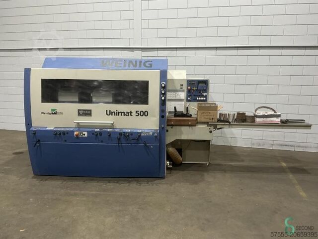 Four sided planers  Weinig Unimat 500 2005 Weinig Unimat 500