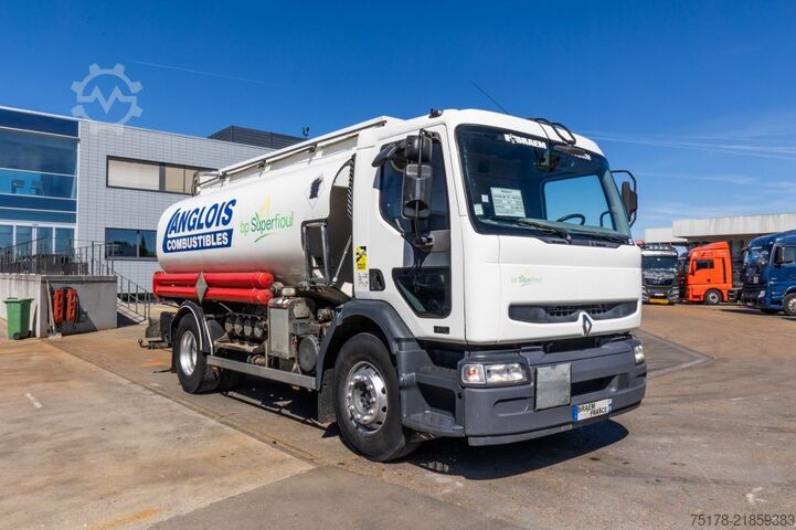 Fuel tanker RENAULT PREMIUM 270 + MAGYAR 13000L+4COMP+INTARDER