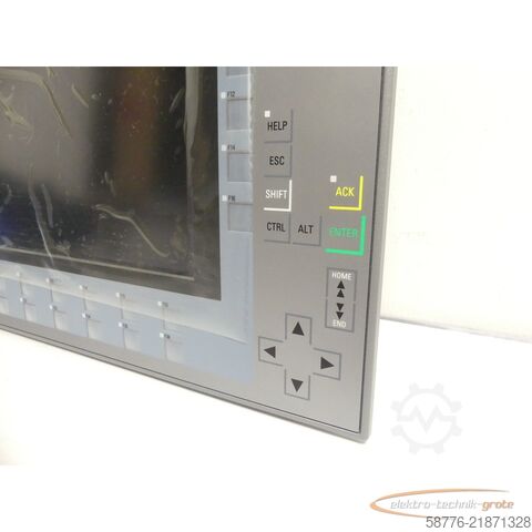 Component Siemens 6AV2124-1QC02-0AX0 Panel SN: C-JNK97496 --