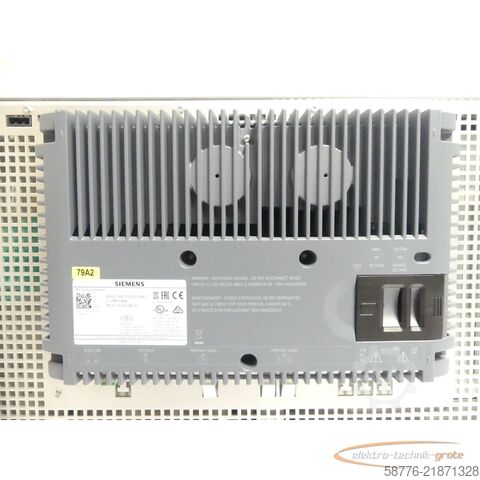 Component Siemens 6AV2124-1QC02-0AX0 Panel SN: C-JNK97496 --