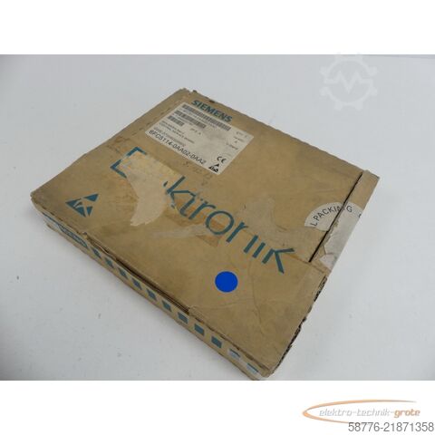 Component Siemens 6FC5114-0AA02-0AA2  Central Service Board SN:T-M42032780-!-