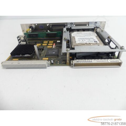 Component Siemens 6FC5114-0AA02-0AA2  Central Service Board SN:T-M42032780-!-