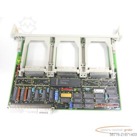 Component Siemens 6FX1128-1BE00 Speicherbaugruppe Version B 02 SN 396