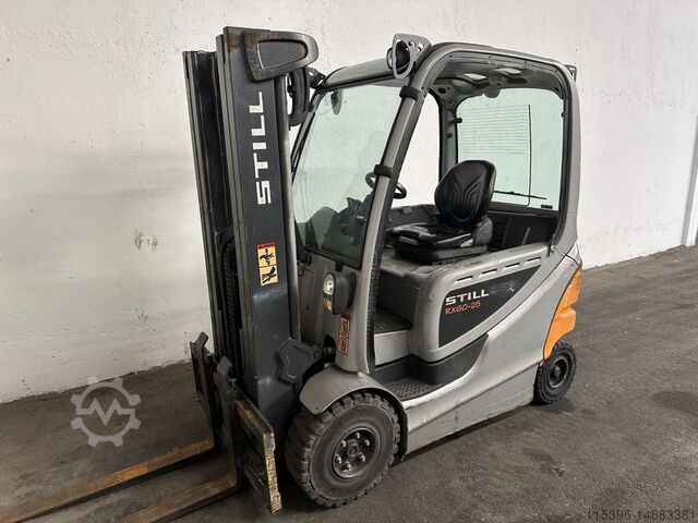 Electric 4-wheel forklift Still RX 60-25 - TRIPLEX 4,5 m