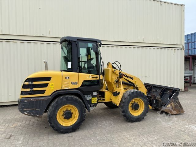 Wheel loader YANMAR V70S Schwenklader / 2017 BJ / Schaufel + Gabel