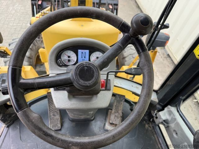 Wheel loader YANMAR V70S Schwenklader / 2017 BJ / Schaufel + Gabel
