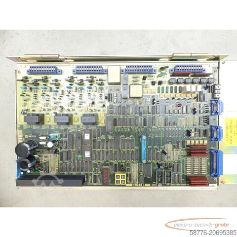 Fanuc component Fanuc A06B-6055-H222 Spindelsteuerung / AC Spindle Servo Unit SN: K72-00144A