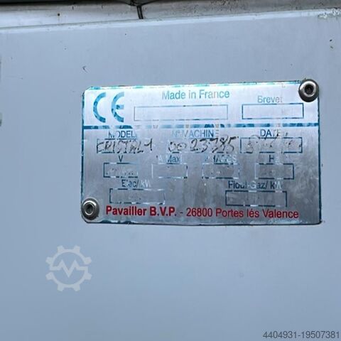 Used PAVAILLER electric rotary oven 400x800PAVAILLER second hand electric rotary oven 400x800PAVAILL PAVAILLER FM1