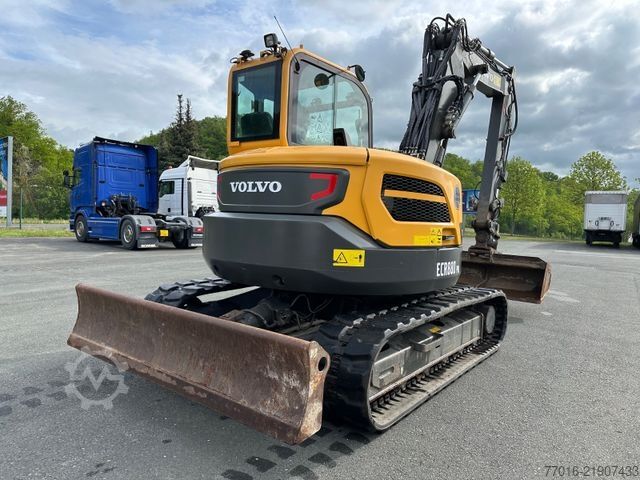 Chain excavator VOLVO EC88D,Verstellausleger,Powertilt,Klima, 3 Löffel