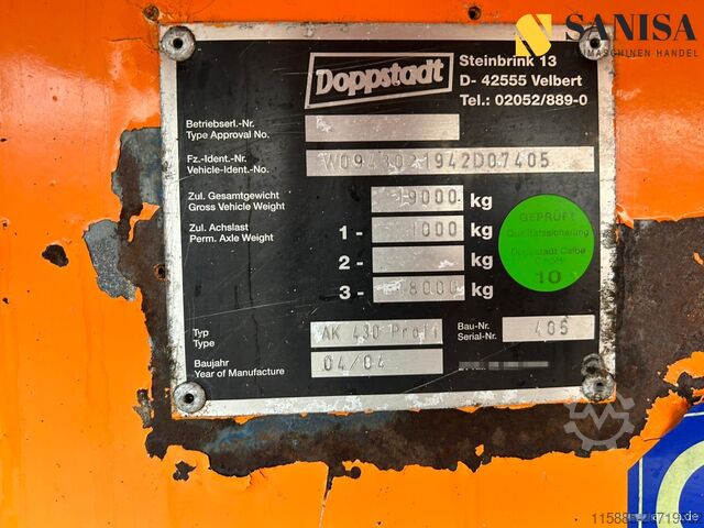 Mobile Zerkleinerungsanlage Doppstadt AK430Profi Schredder/Häcksler/Funk/Magne