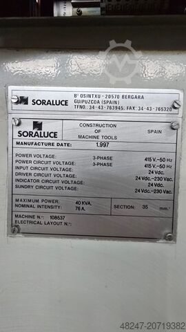 Fahrständerfräsmaschine Soraluce SP10000