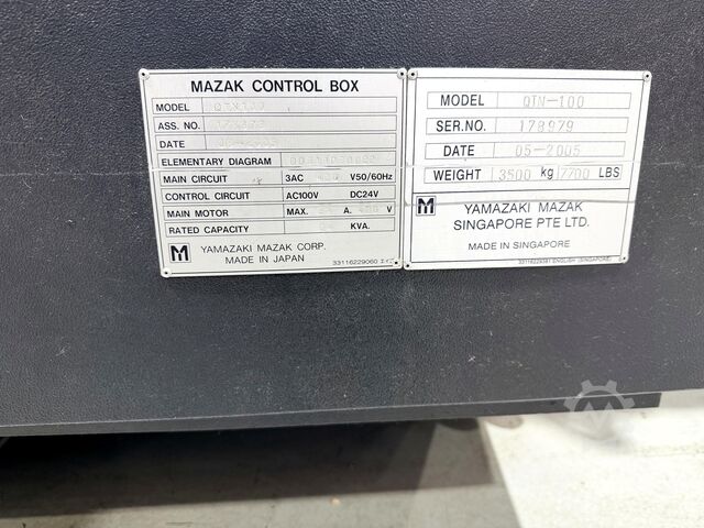 CNC lathe Mazak QuickTurn Nexus 100