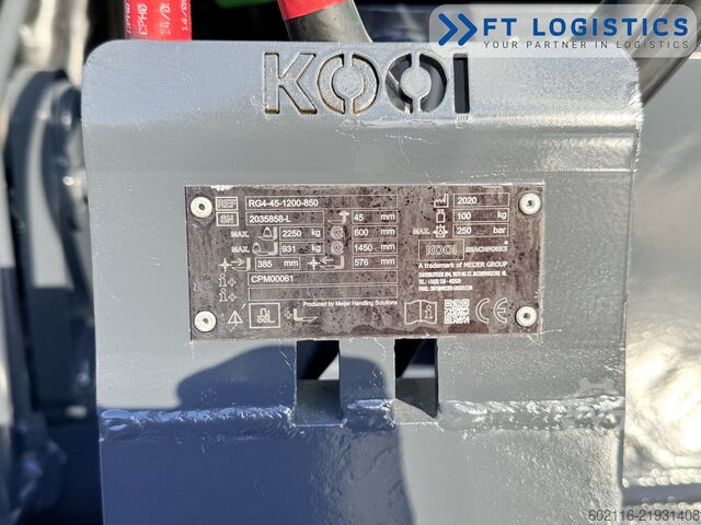 4-way forklift Combilift C4500 DIESEL DUPLEX 4600 EXTENDED FORKS