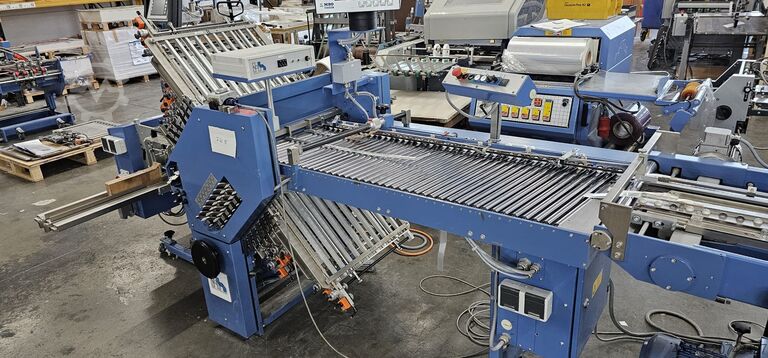 Falzmaschinen und -Aggregate Herzog  Heymann Herzog + Heymann M7.32 + F530 + XS 300/6