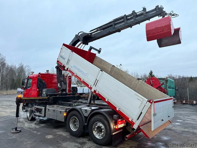 Kipper mit Kran Volvo FMX 410 6x2*4, Tipper & Crane, 2015