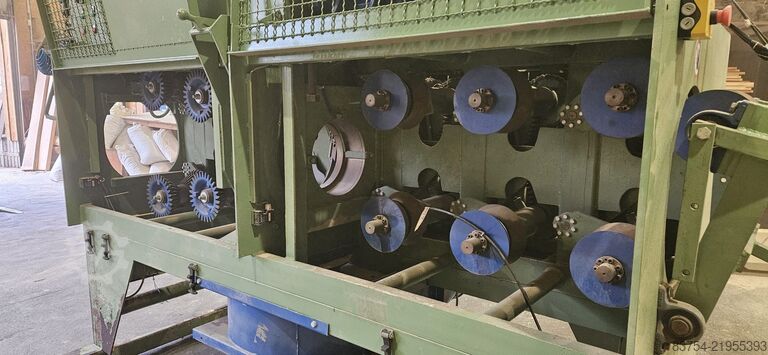 Round rod milling machine, wheelwright version Stellmacher 