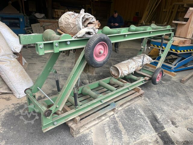 Round rod milling machine, wheelwright version Stellmacher 