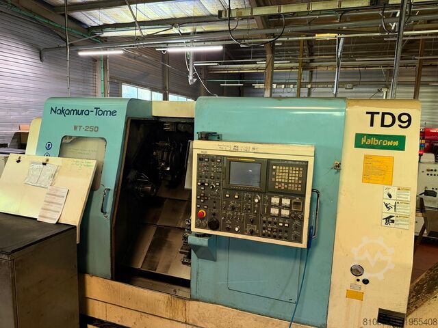 CNC turning and milling center Nakamura-Tome wt-250