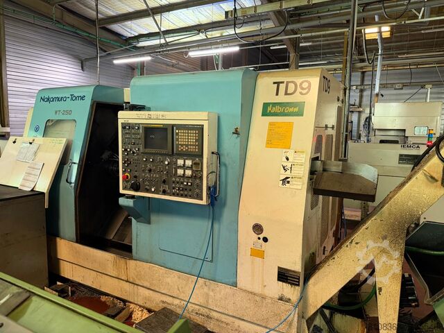 CNC turning and milling center Nakamura-Tome wt-250