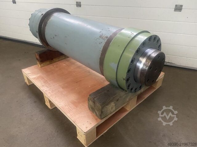 Double-acting hydraulic cylinder, flange-mounted cylinder, press cylinder, press cylinder 160 tons 3 MAE HY-DSF 160