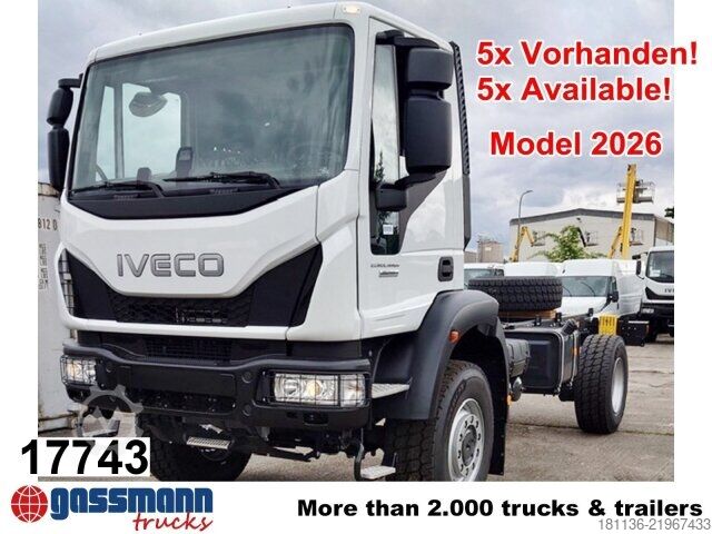 Truck chassis Iveco EuroCargo ML150E25 WS 4x4, Euro3