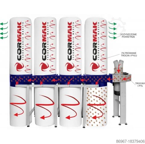 Spanabsaugung CORMAK FM470