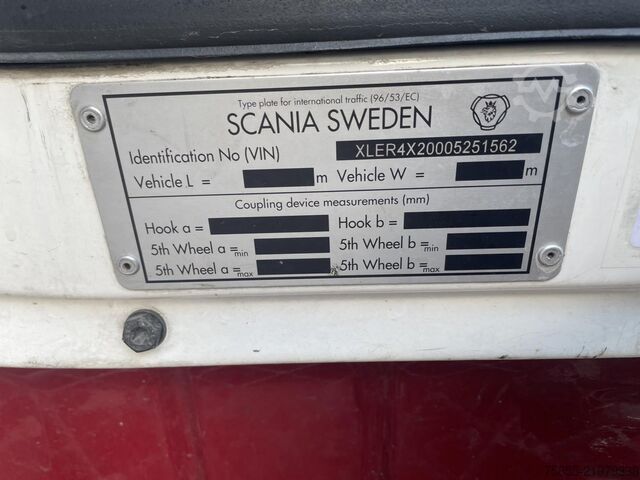 Standard tractor Scania R 480 Topline / Retarder / Euro 5