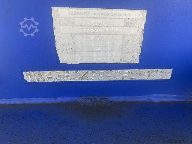Container transport Renders SANH F.ATL 20FT Kipper-Tipper (Electric) / Comp...