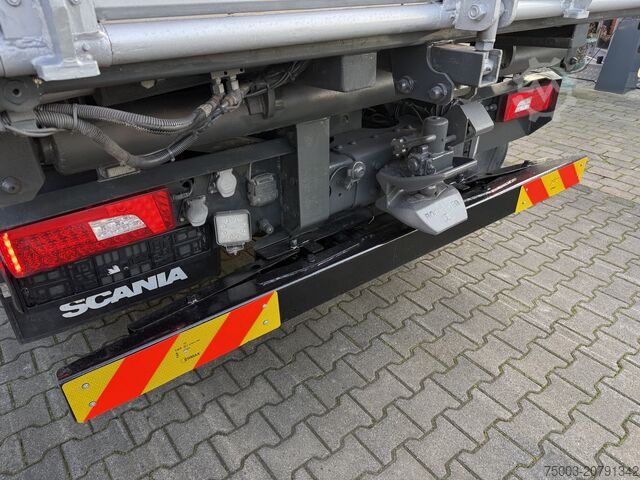 Dreiseitenkipper LKW Scania G450 8X2*6 Kipper Kran HMF 2620 K5
