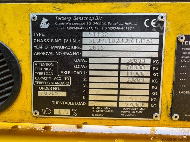 Terminal tractor Terberg YT 182