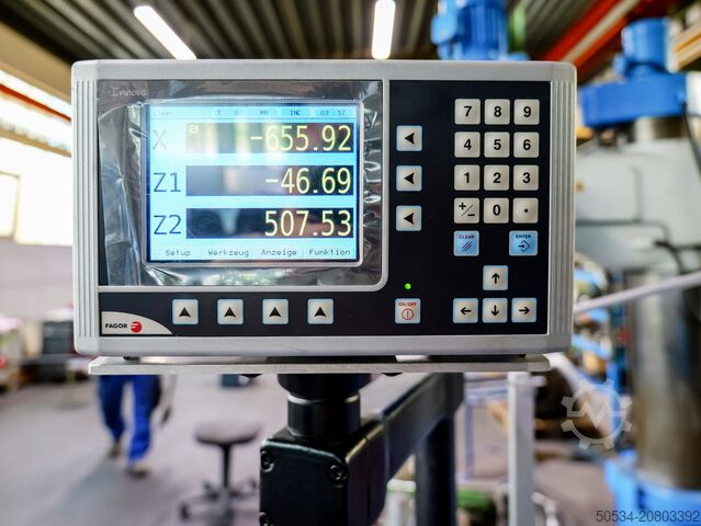 Leit-/Zugspindeldrehmaschine VDF HEIDENREICH & HARBECK M530