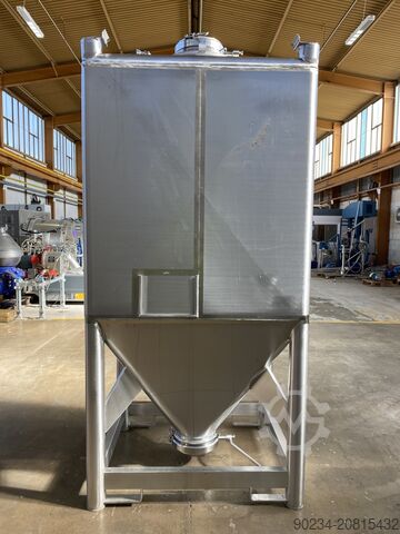 2100 Liter 316L Edelstahl IBC PALPHARMA IBC