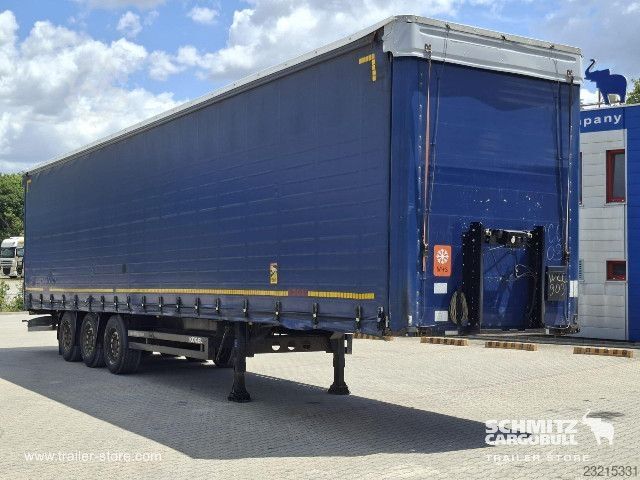 Auflieger mit Pritsche & Plane Kögel Curtainsider Mega