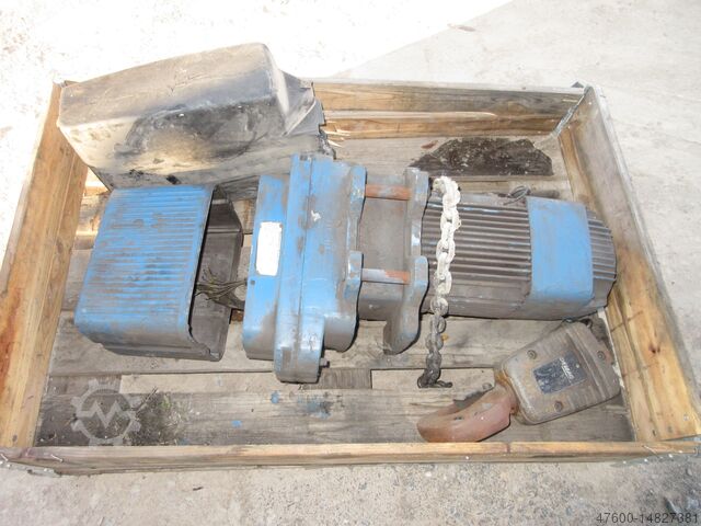 Kettenzug Hubwerk Kran Hallenkran Demag DKUN Nutzlast 5000KG Kettenzug DKUN 20-2500 K V1 F4 HUB 6m Kran 400V