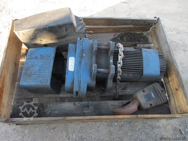 Kettenzug Hubwerk Kran Hallenkran Demag DKUN Nutzlast 5000KG Kettenzug DKUN 20-2500 K V1 F4 HUB 6m Kran 400V