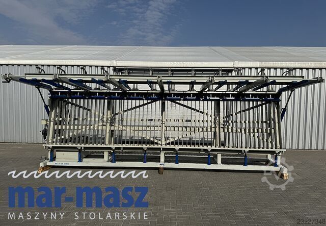 Hydraulische Montagepresse zum Kleben COMPOSER BHT 1-6200 12 siłowników