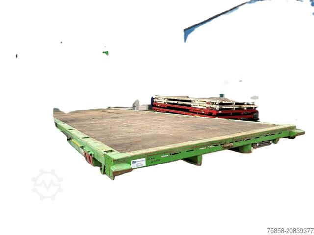 Anhänger-Wechselpritsche Krone BDF 7,45m TOP Zustand Zurringe