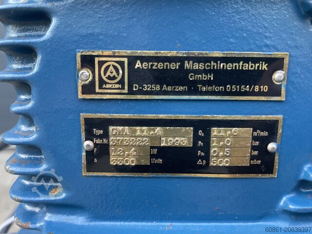 Aerzen GMA 11 Gebläse Aerzen GMA11