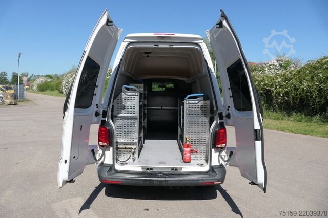Panel van Volkswagen T6.1 Transporter 2.0 TDI 4Motion Hochdach Lang Klima Sitz &Standheizung Werkstatteinbau